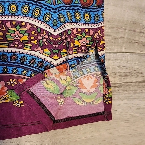 Johnny Was The‎ Janie Favorite Dolman Top Womens Med V-Neck Spark Bohemian Tunic - Picture 7 of 10